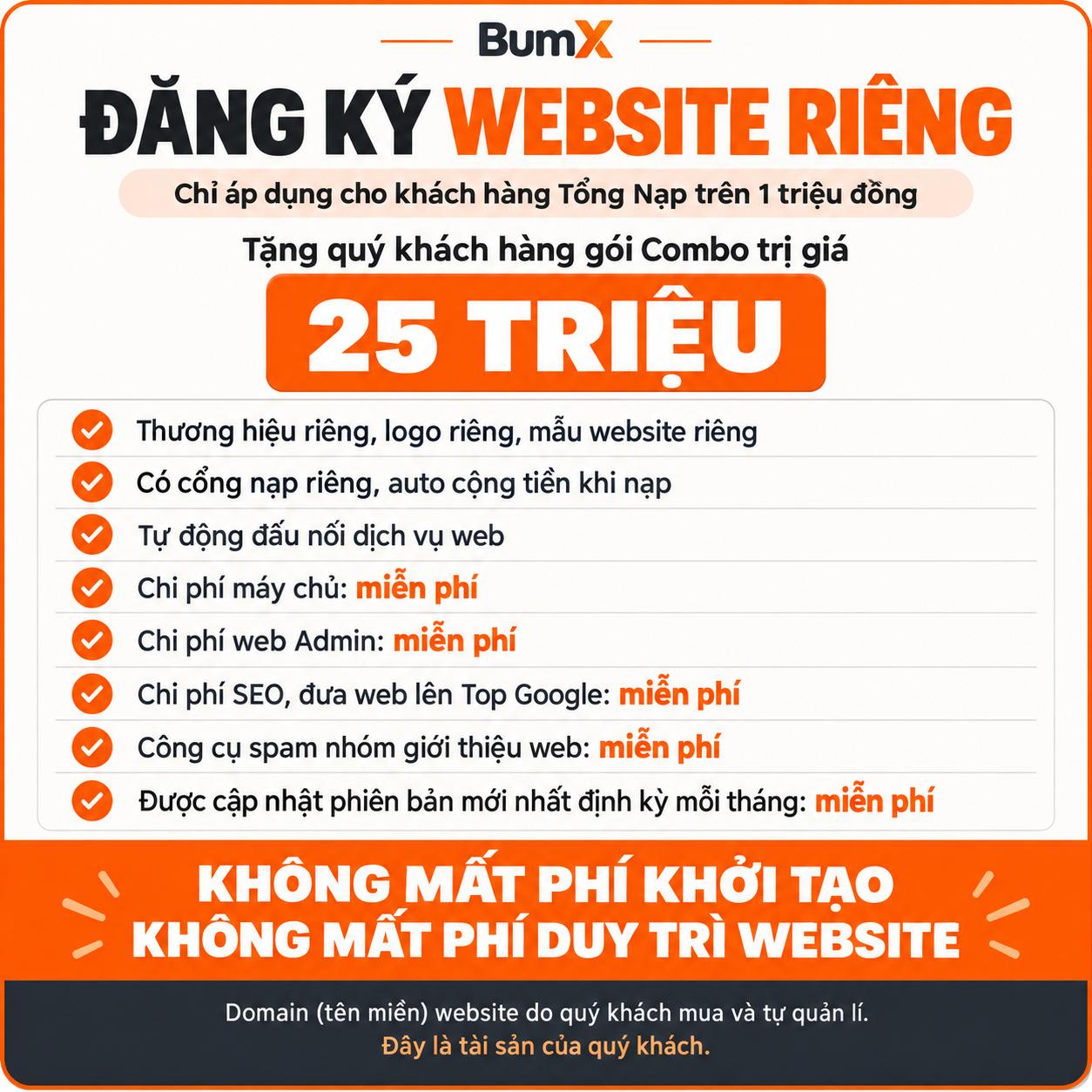 Giới thiệu đăng ký website riêng